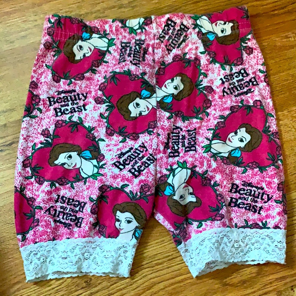 Vintage Beauty and the Beast Shorts